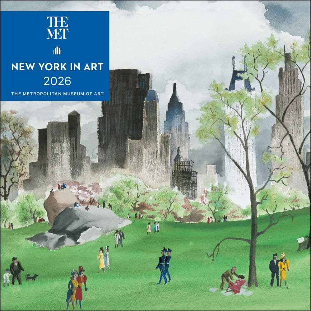 New York in Photos Metropolitan Museum of Art 2026 Mini Wall Calendar Main Image