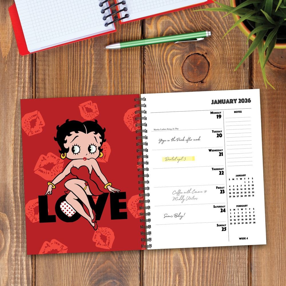 Betty Boop 2026 Engagement Planner Second Alternate Image