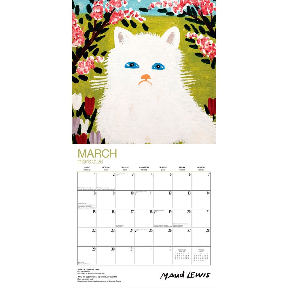 Lewis 2026 Wall Calendar Second Alternate Image