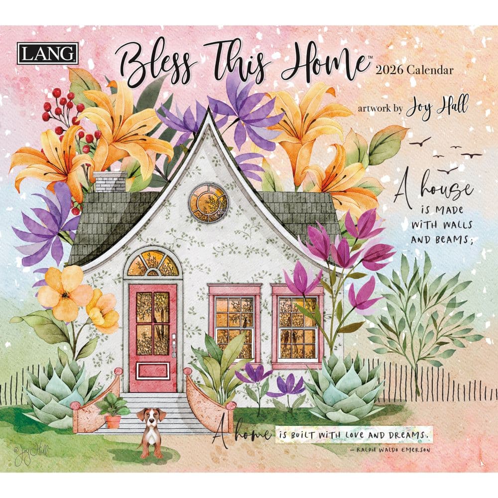 Bless This Home 2026 Wall Calendar Main Image