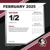 image COL Florida State Seminoles 2025 Desk Calendar Second Alternate Image