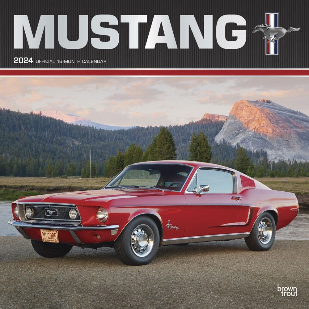 Mustang 2024 Wall Calendar