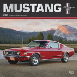 Mustangs 2024 Wall Calendar