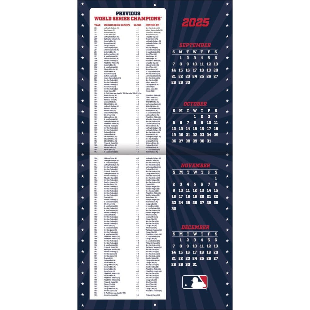 MLB Elite 2026 Wall Calendar Second Alternate Image