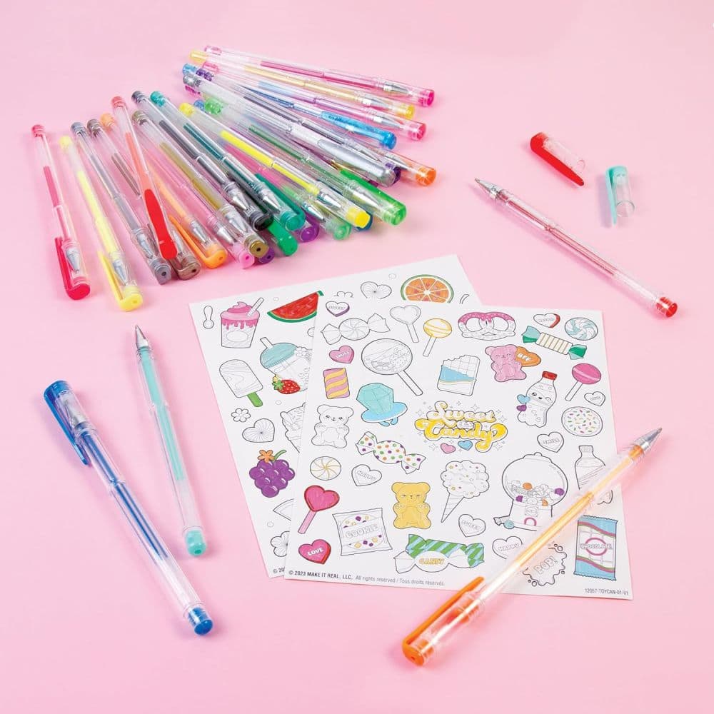 Scented Gel Pens CYO Stickers Fourth Alternate Image
