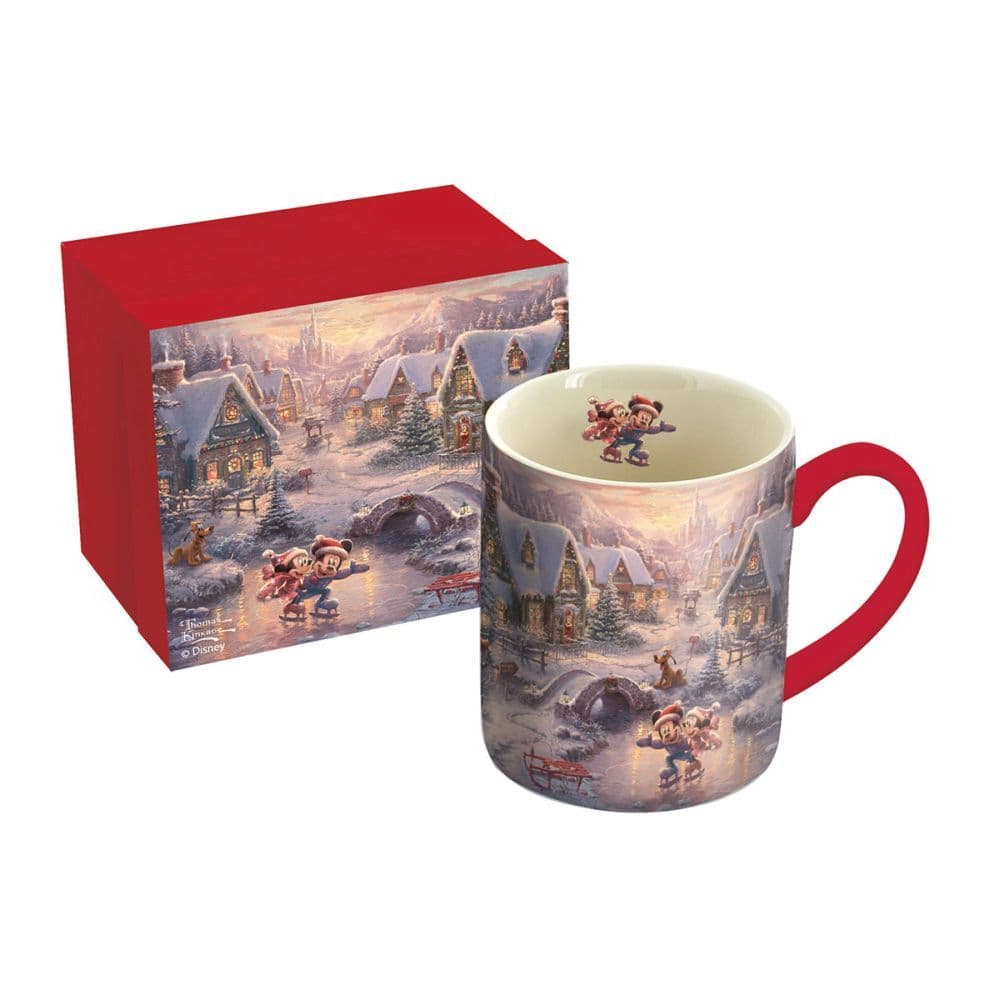 Mickey and Minnie Sweetheart Holiday 14oz Mug © Disney
