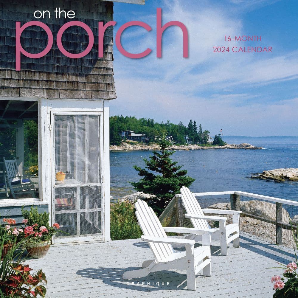 On The Porch 2024 Wall Calendar Main Product Image width=&quot;1000&quot; height=&quot;1000&quot;
