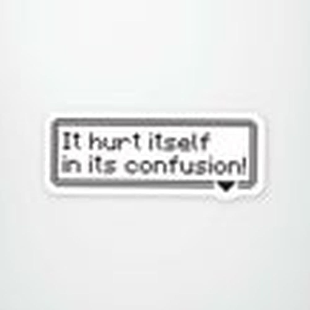 Retro Pokemon (Confusion) Sticker Main Image