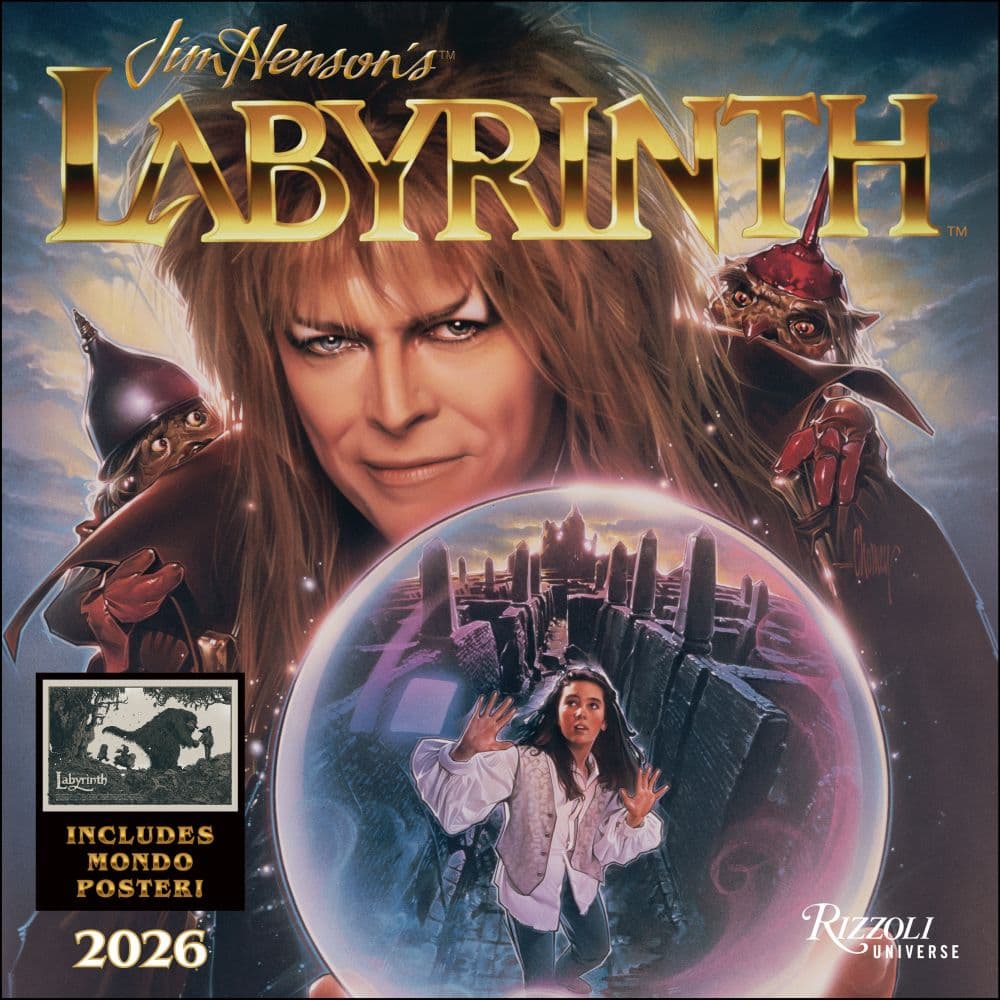 Labryinth 2026 Wall Calendar Main Image