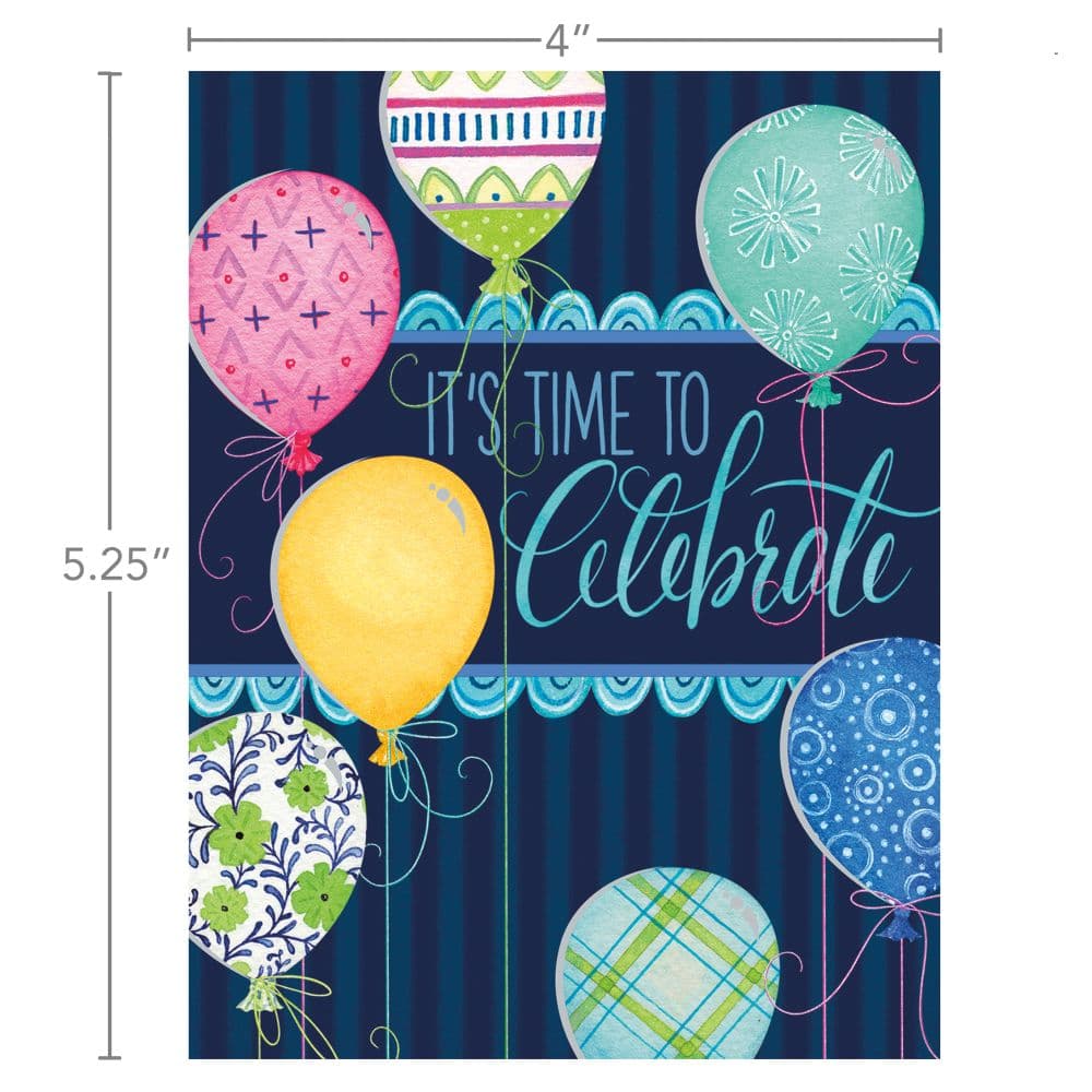 Time To Celebrate Assorted Boxed Note Cards Seventh Alternate Image