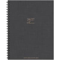 image Graphite Grid Academic 2027 Weekly Planner Main Product Image