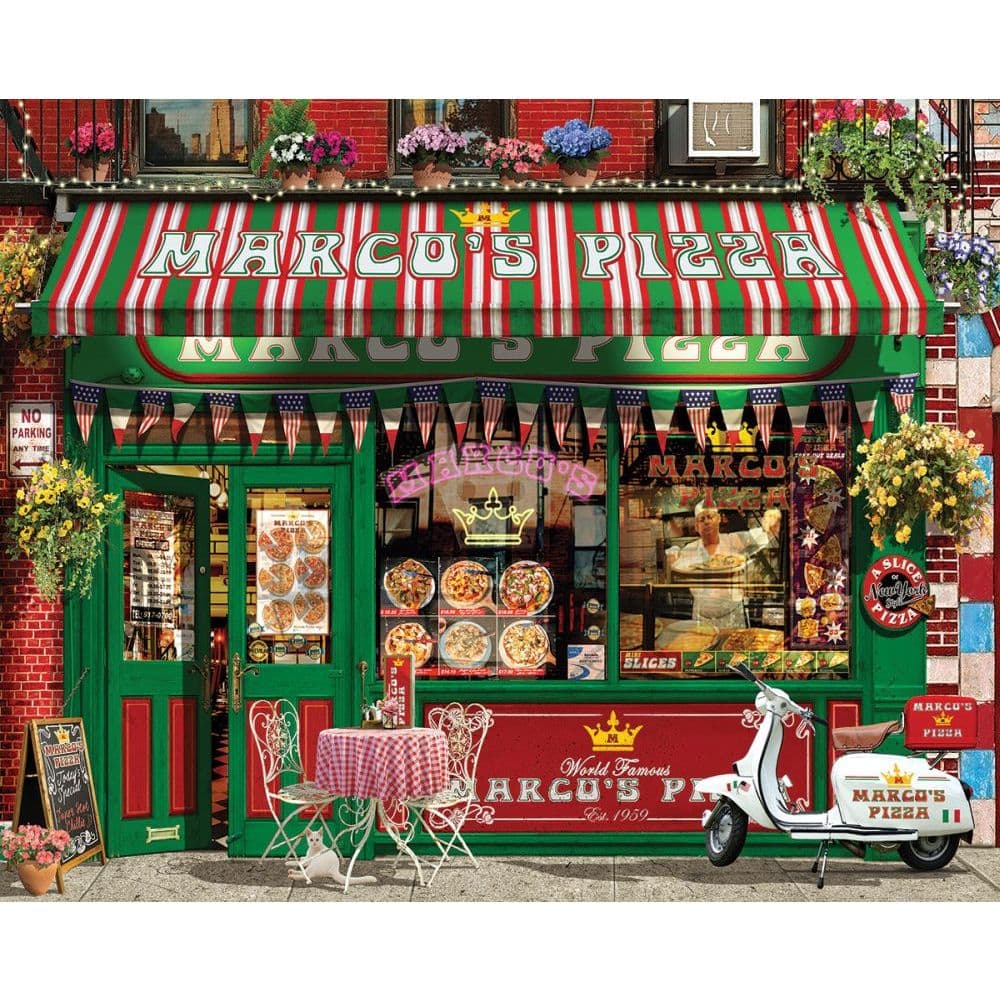 Pizza Parlor 1000 Piece Puzzle Main Image