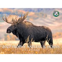 image Trophy Antlers and Horns 2027 Wall Calendar Main Product Image