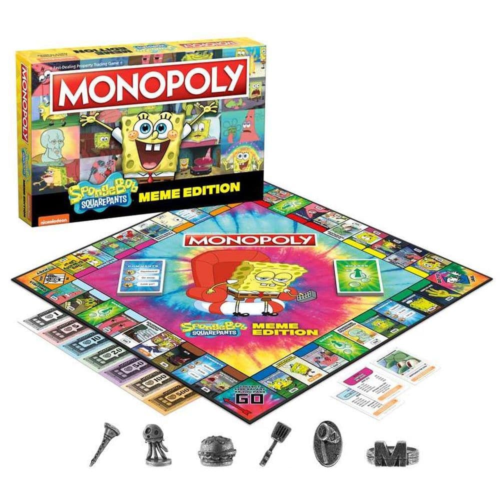 Monopoly Spongebob Squarepants Meme Edition Alternate Image 2