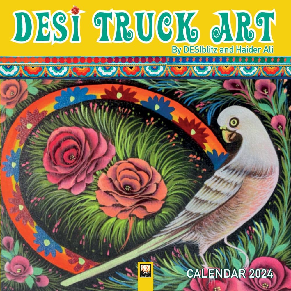 Desi Truck Art 2024 Wall Calendar Main Image