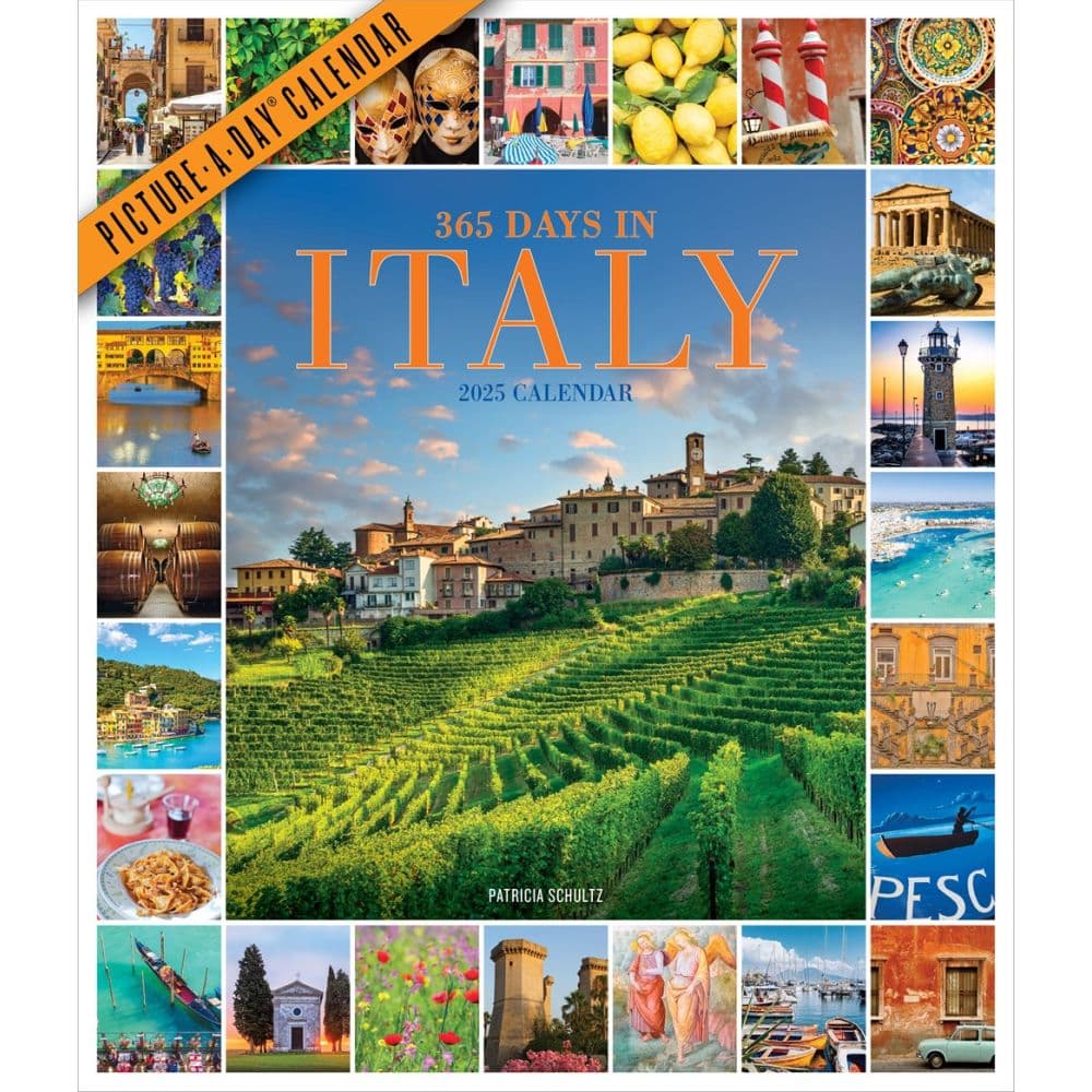 Italy 365 Days 2025 Wall Calendar - Calendars.com