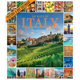 365 Days in Italy 2025 Wall Calendar