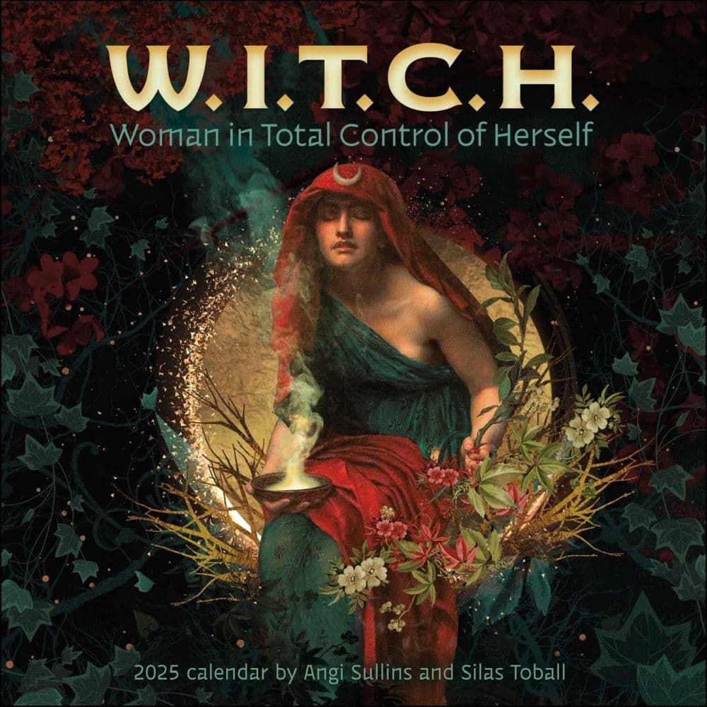 WITCH Woman in Control 2025 Wall Calendar Main Product Image