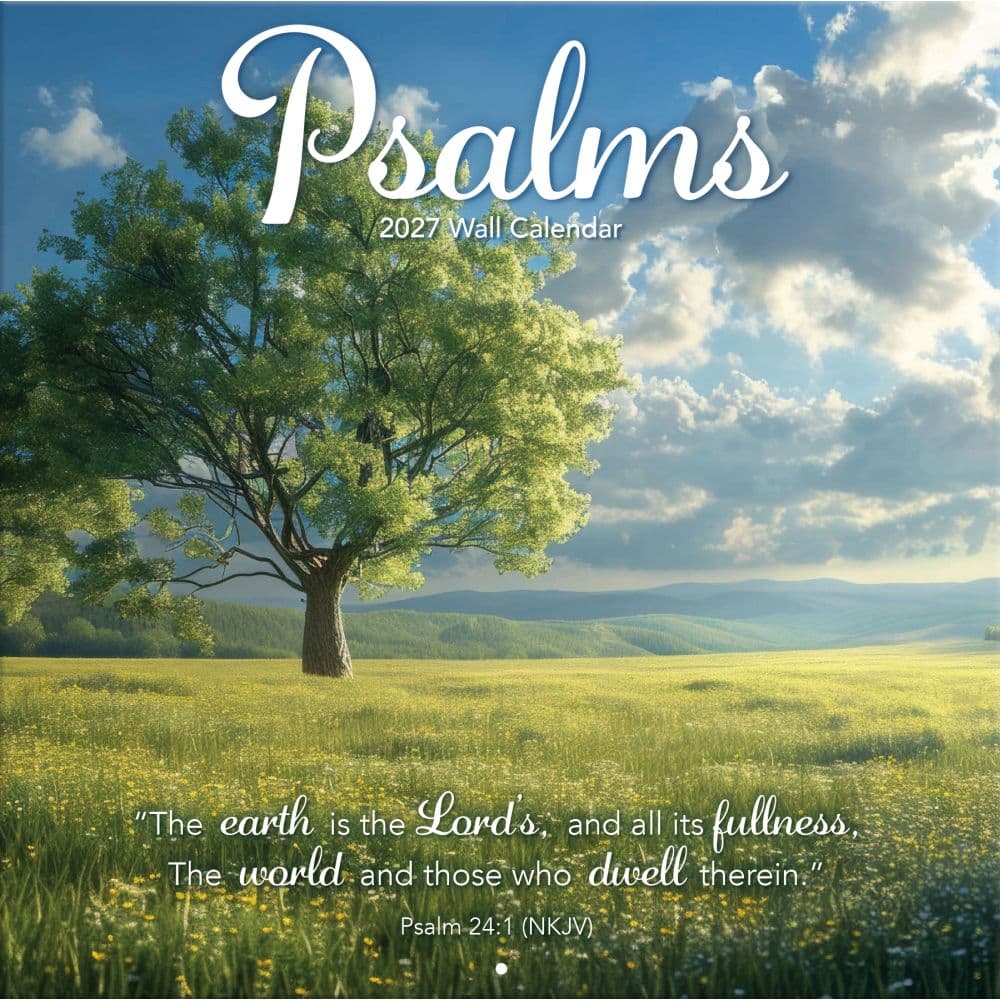 image Psalms 2027 Wall Calendar