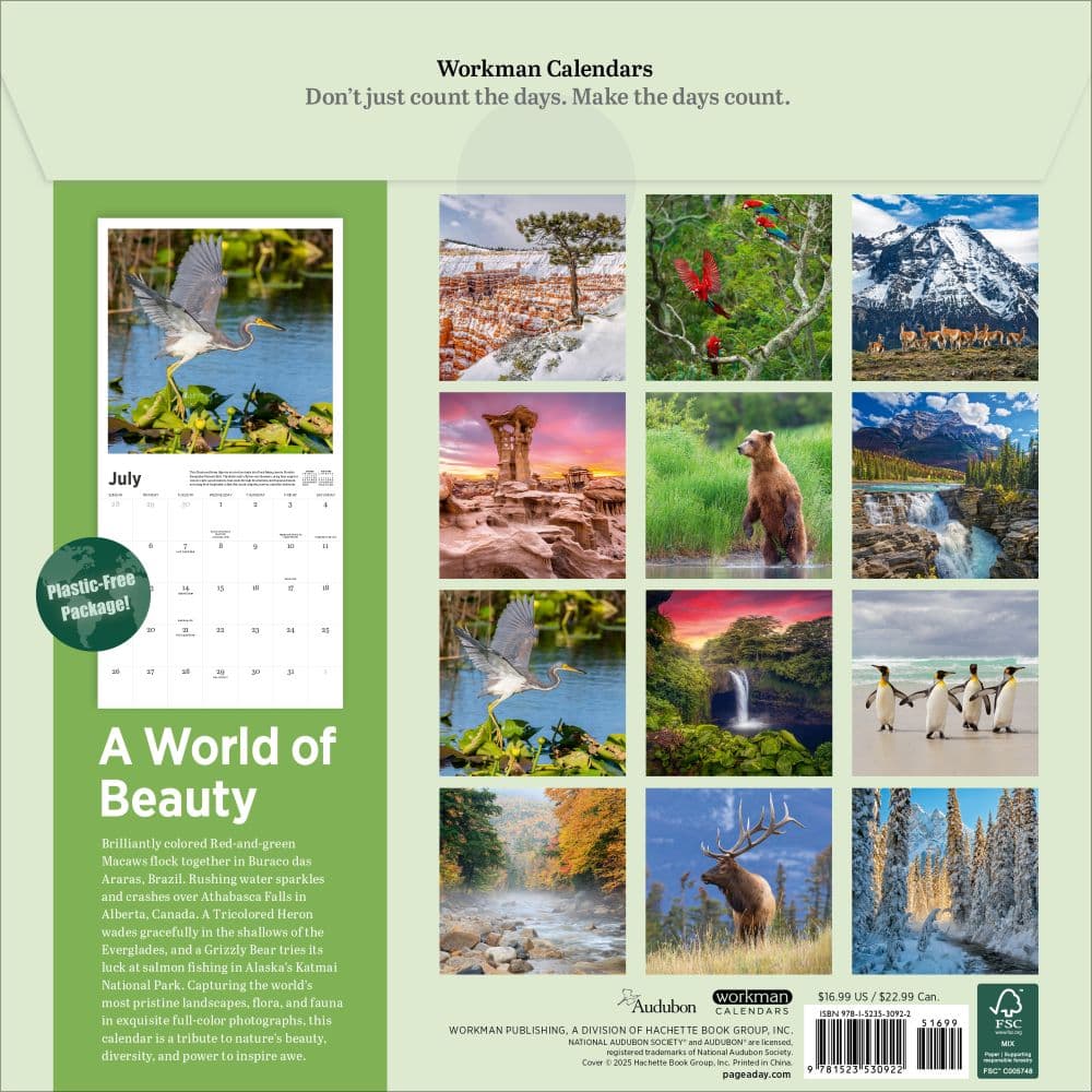 Audubon Nature 2026 Wall Calendar First Alternate Image