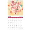 image She Believed She Could So She Did 2025 Wall Calendar Alt2