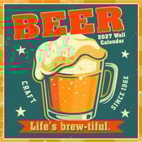 image Beer Photo 2027 Wall Calendar Main Product Image