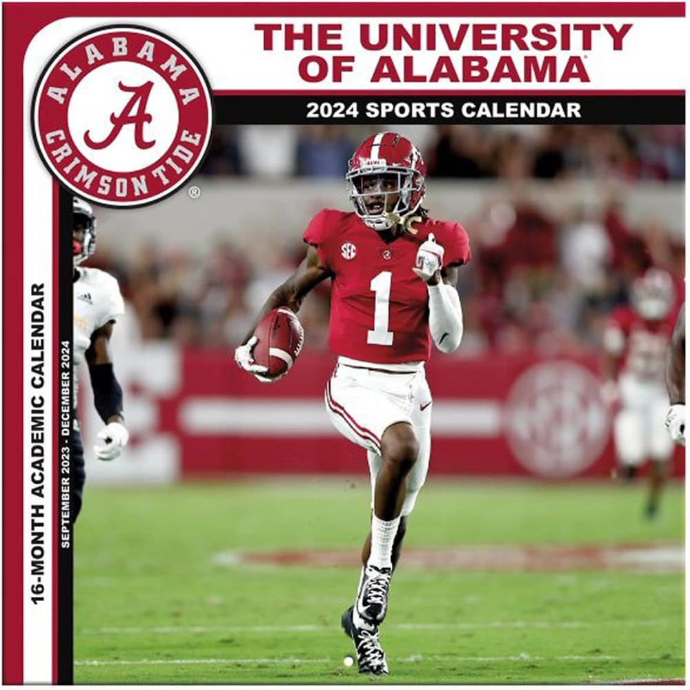Alabama Crimson Tide 2024 Mini Wall Calendar Main Product Image width=&quot;1000&quot; height=&quot;1000&quot;