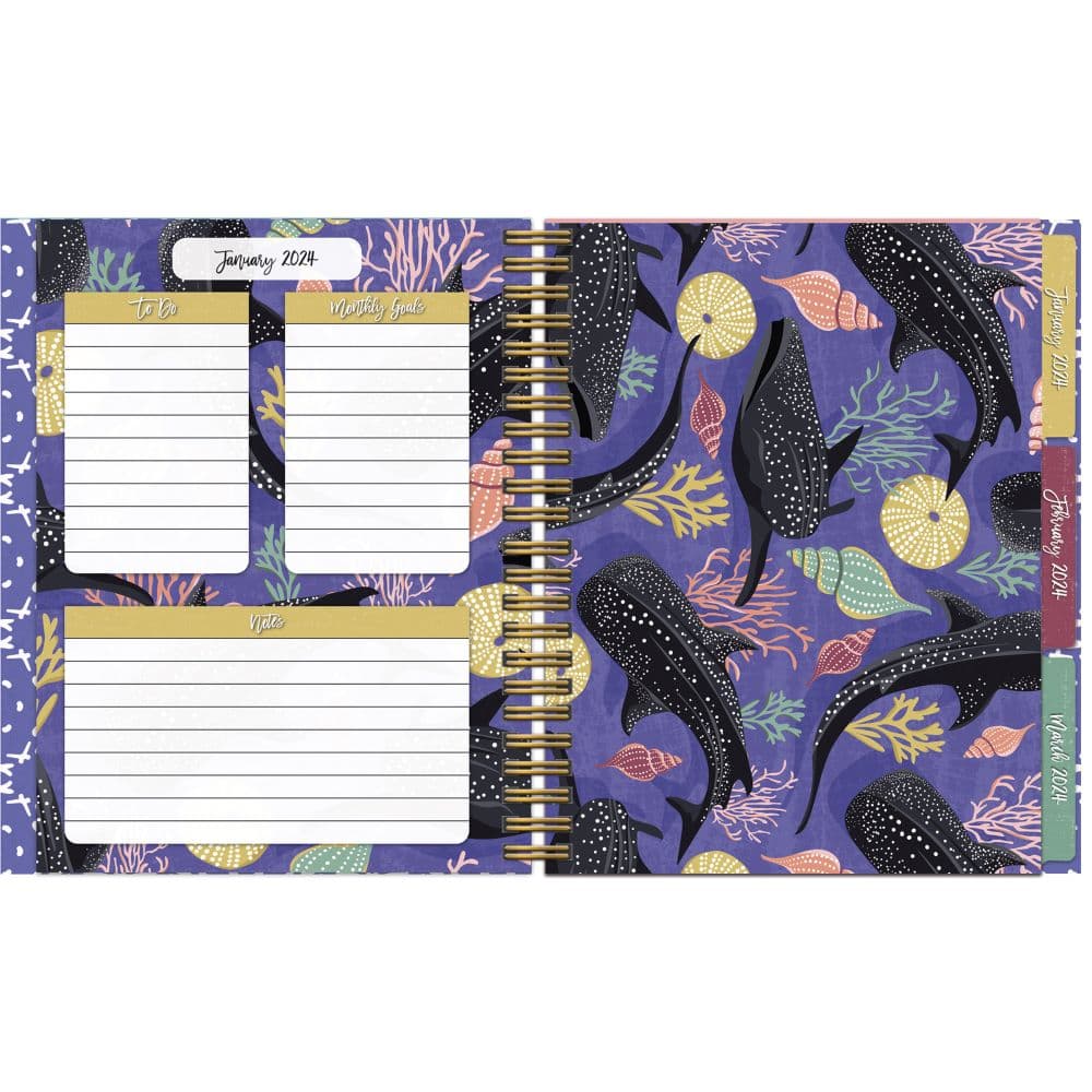 Flora and Fauna File It 2024 Planner Alternate Image 2