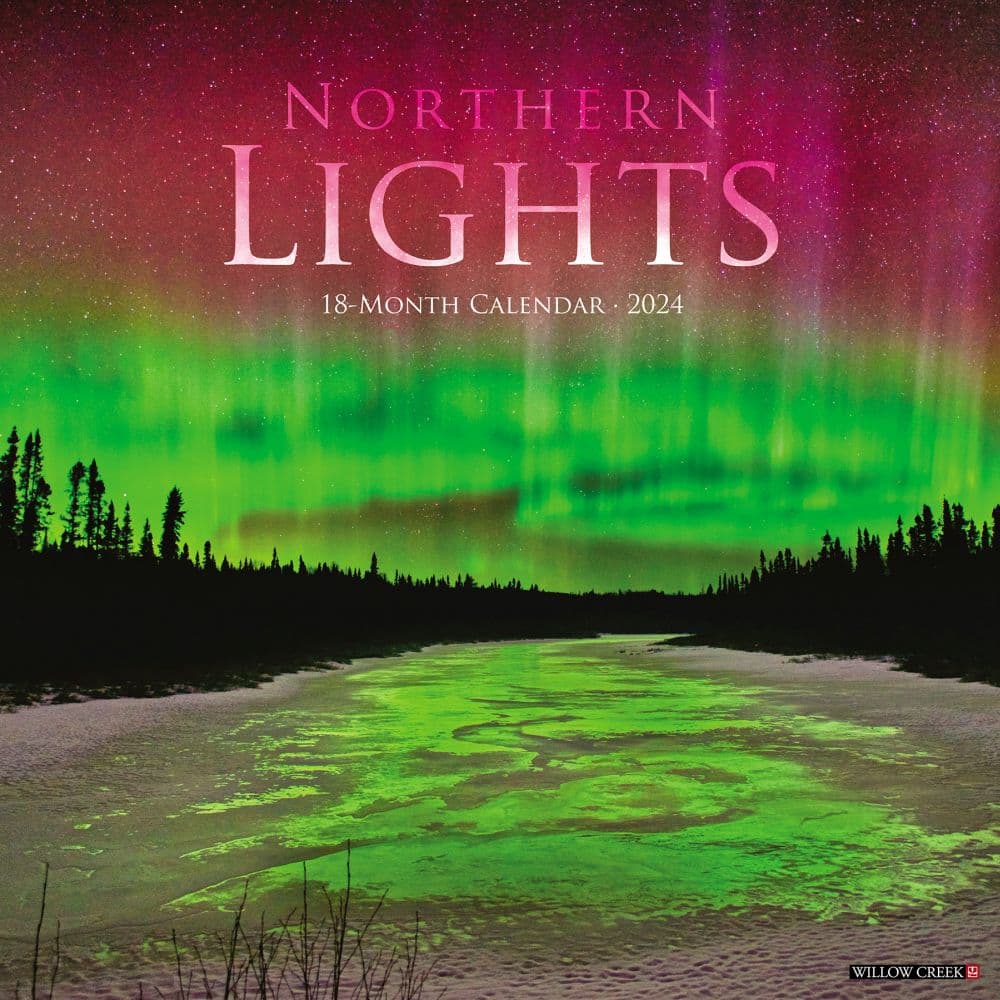 Northern Lights 2025 Wall Calendar