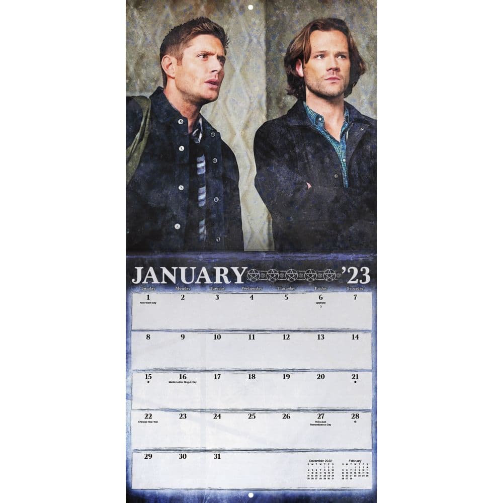 Supernatural 2023 Wall Calendar - Calendars.com