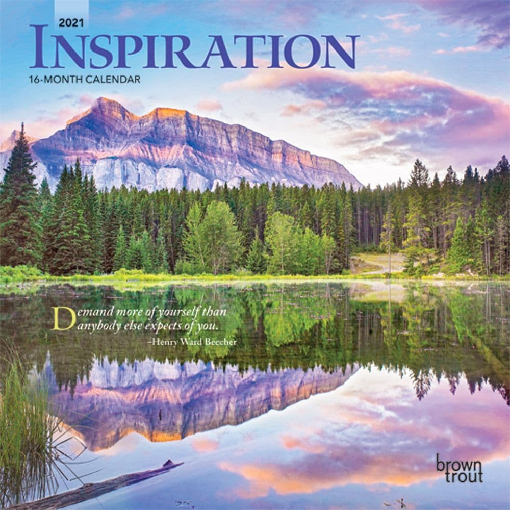Inspiration Mini Wall Calendar