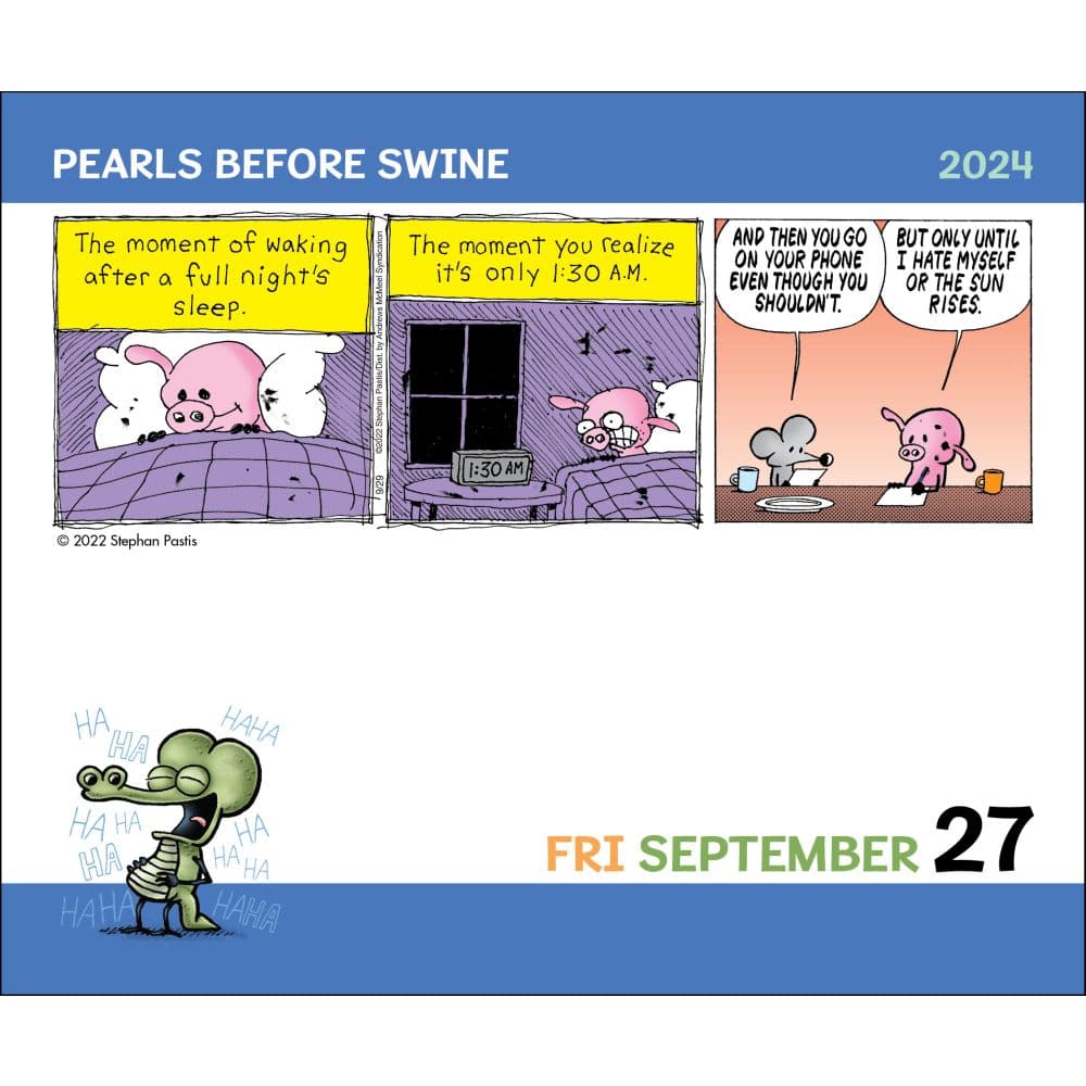 Pearls Before Swine 2024 Desk Calendar