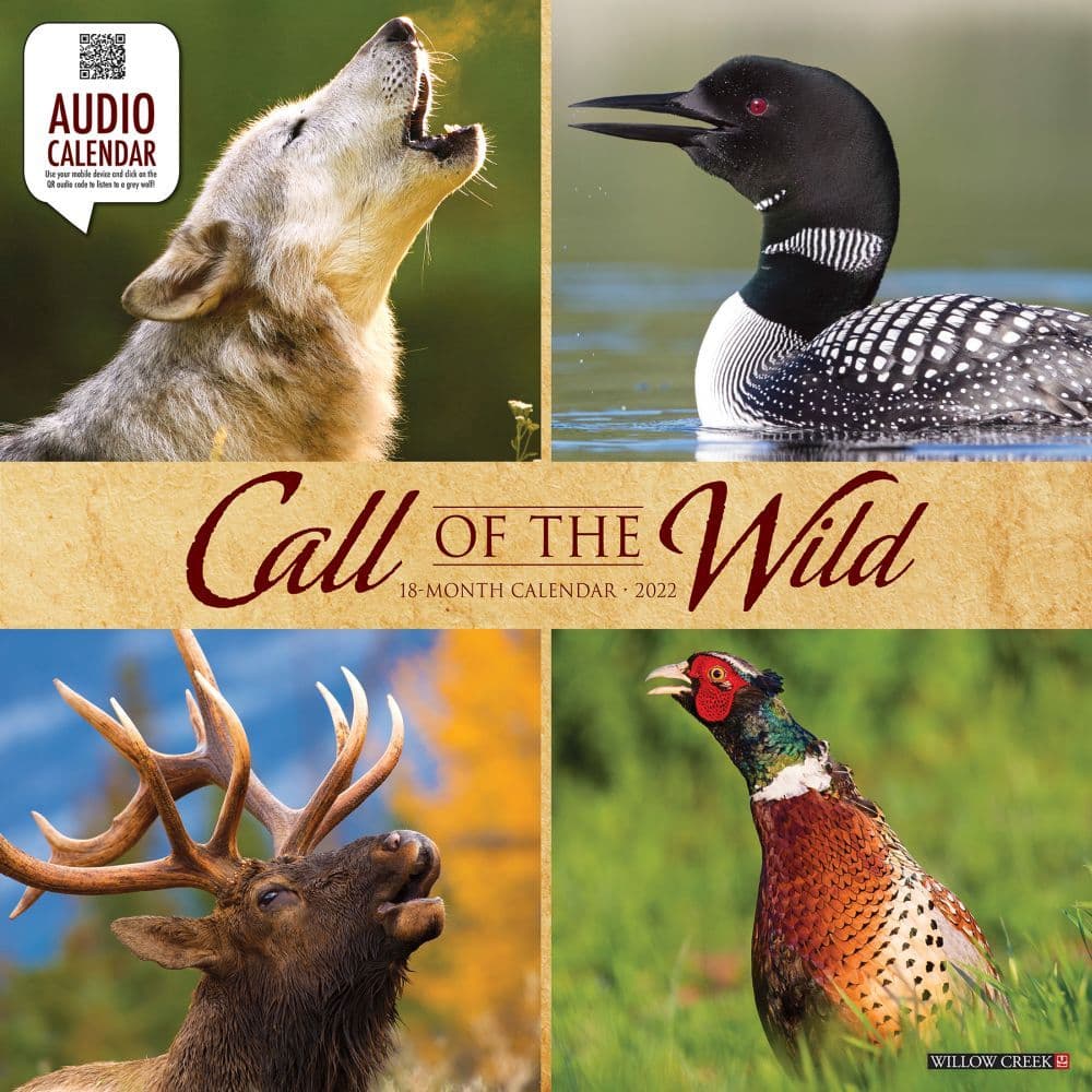 Call of the Wild 2022 Wall Calendar