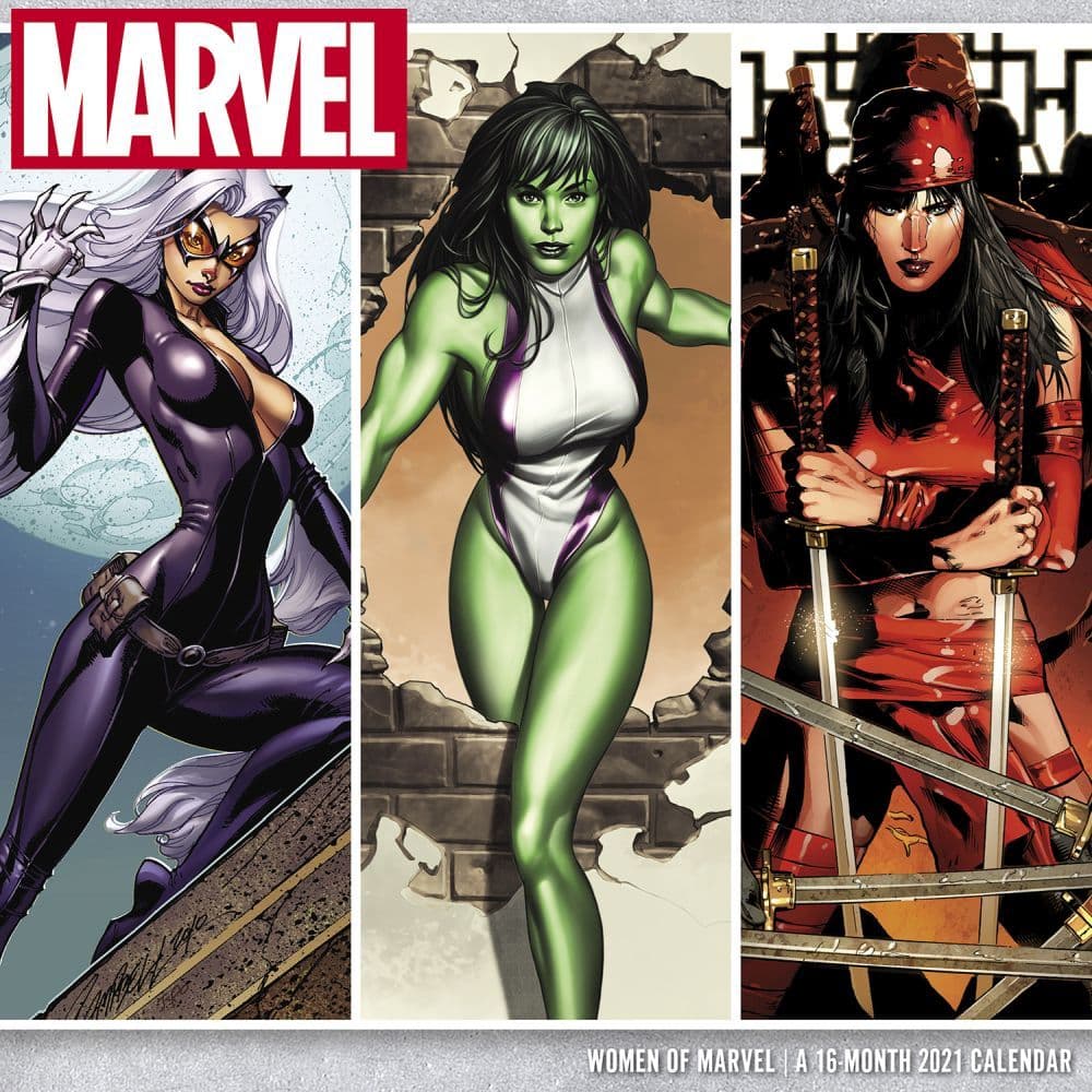 Women of Marvel Wall Calendar