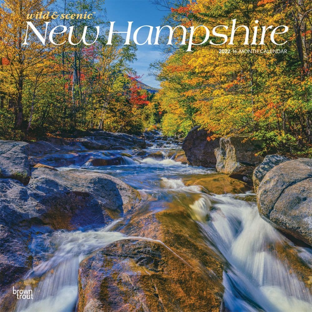 New Hampshire Wild and Scenic 2022 Wall Calendar
