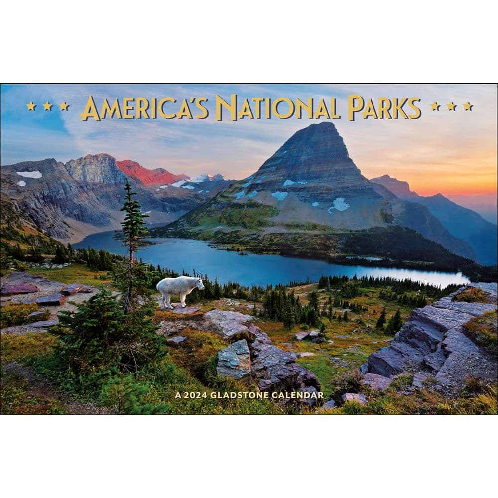 Americas National Parks 2024 Deluxe Wall Calendar - Calendars.com