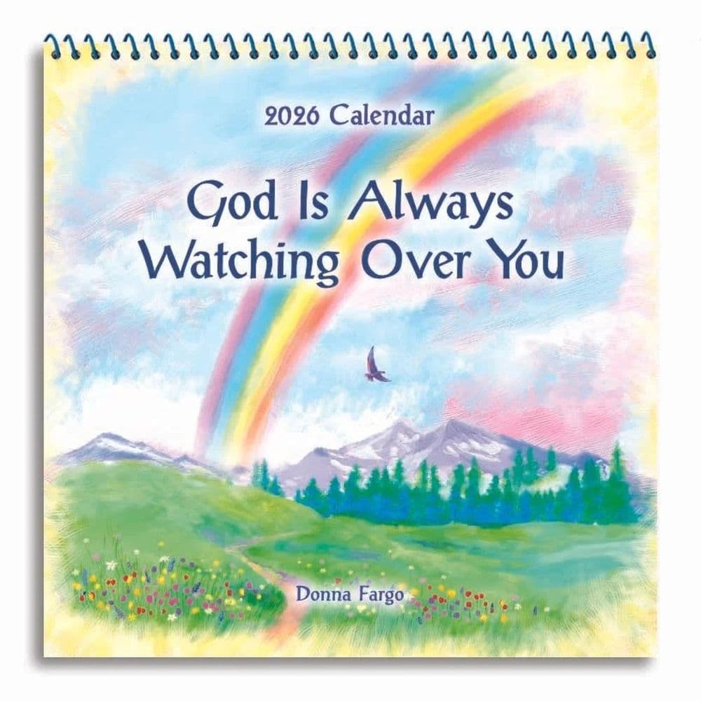 God Is Always Watching Over You 2026 Wall Calendar Main Product Image