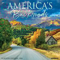 image Americas Backroads 2026 Wall Calendar  Main Image