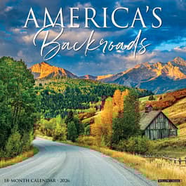 image Americas Backroads 2026 Wall Calendar  Main Image