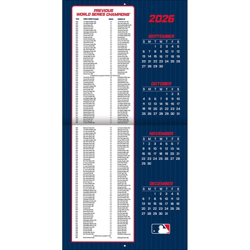 MLB Boston Red Sox 2027 Wall Calendar Second Alternate Image