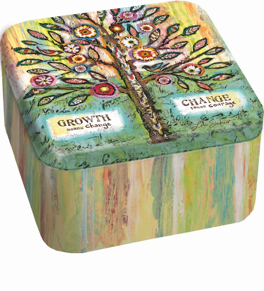 Essence 13.5 Oz Tin Candle by Lori Siebert