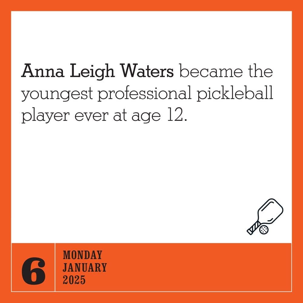 Pickleball Is Life 2025 Desk Calendar First Alternate Image width=&quot;1000&quot; height=&quot;1000&quot;