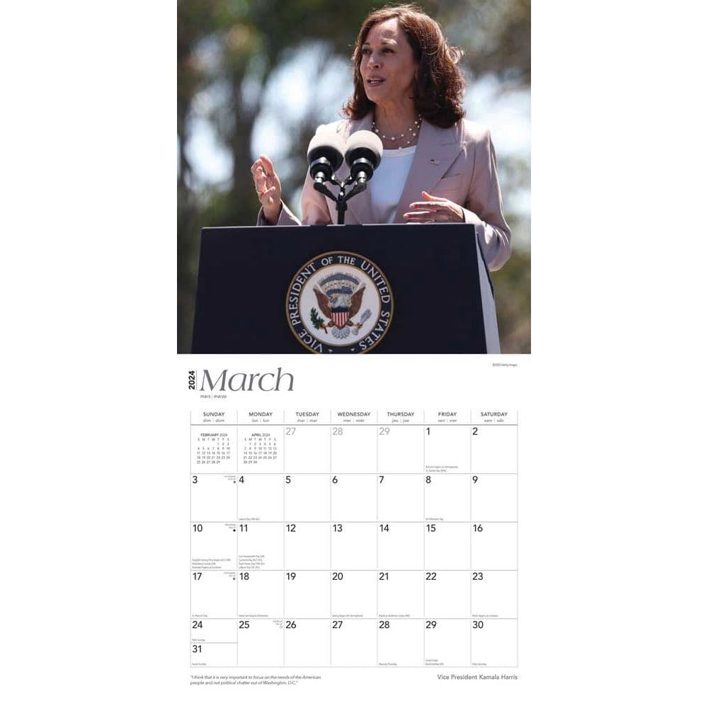 Vice President Kamala Harris 2024 Wall Calendar Second Alternate Image width=&quot;1000&quot; height=&quot;1000&quot;