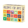 image Holidays for Days 2025 Desk Calendar