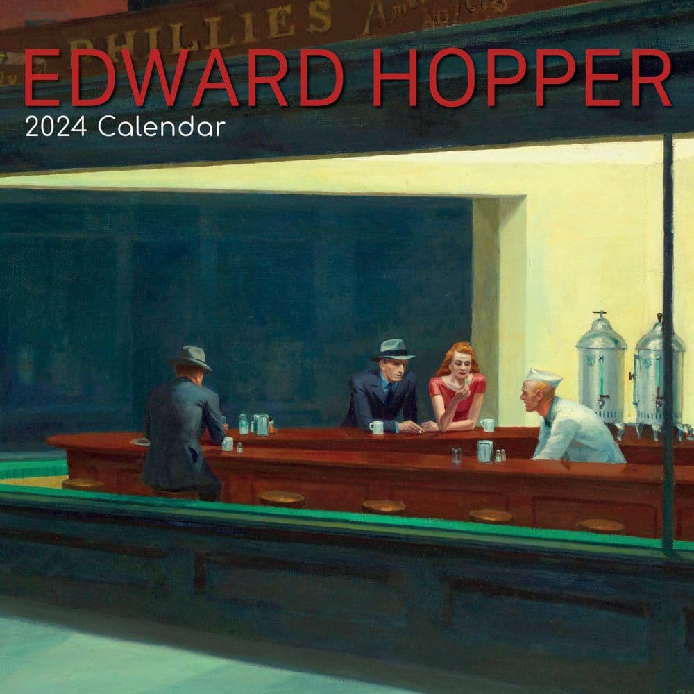 Edward Hopper 2024 Wall Calendar