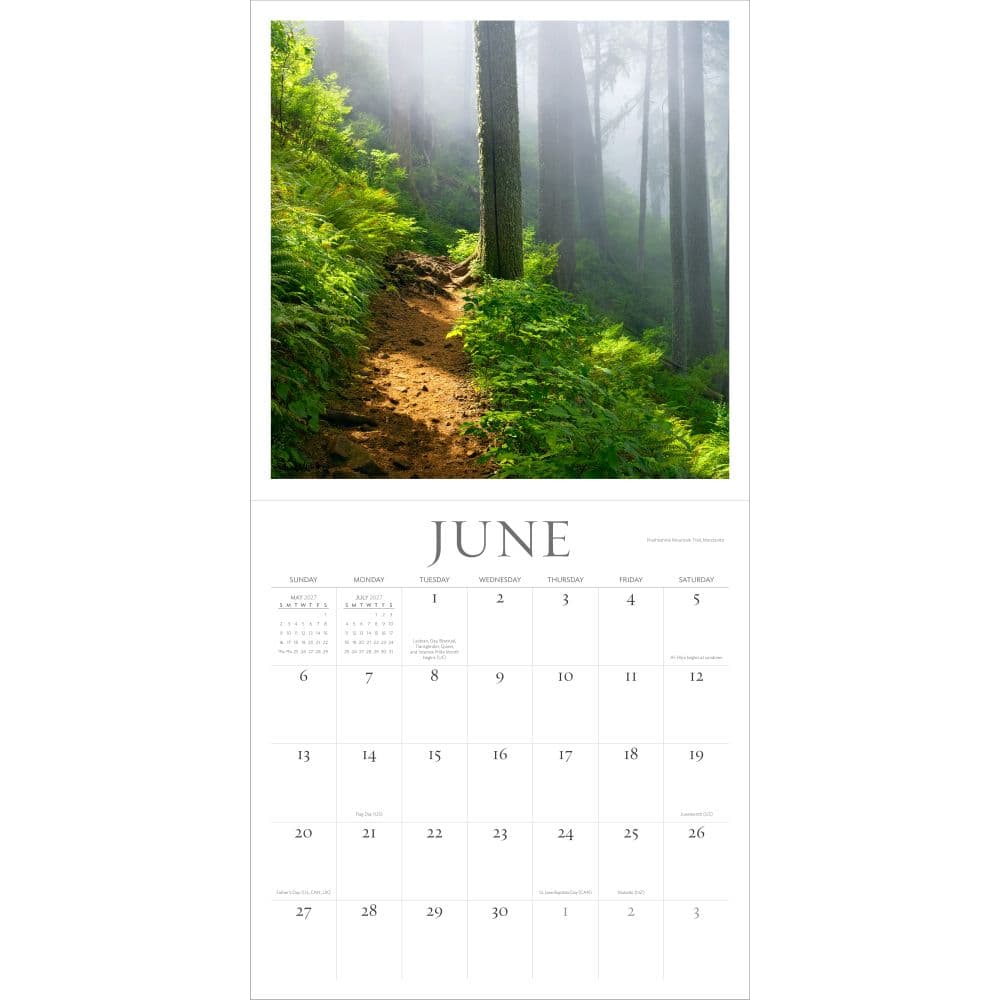 Oregon My Oregon 2027 Wall Calendar Third Alternate Image