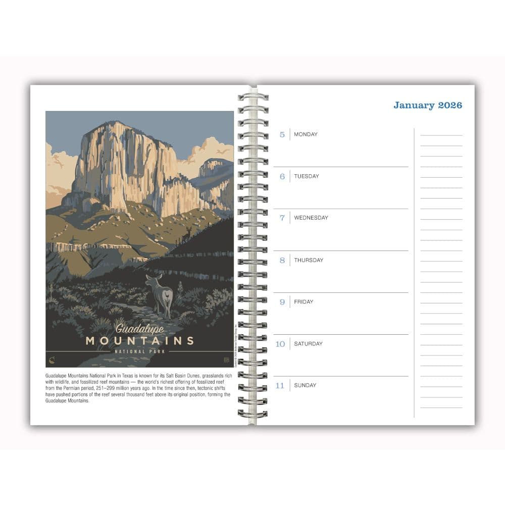 National Parks Classic Posters 2026 Engagement Planner Third Alternate Image