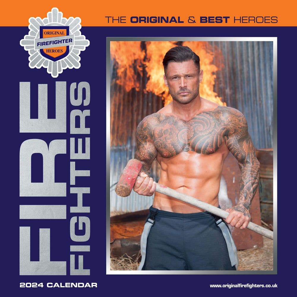 Firefighters 2024 Wall Calendar Calendars com