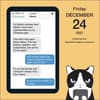 image Texts from Mittens the Cat 2027 Desk Calendar Second Alternate Image