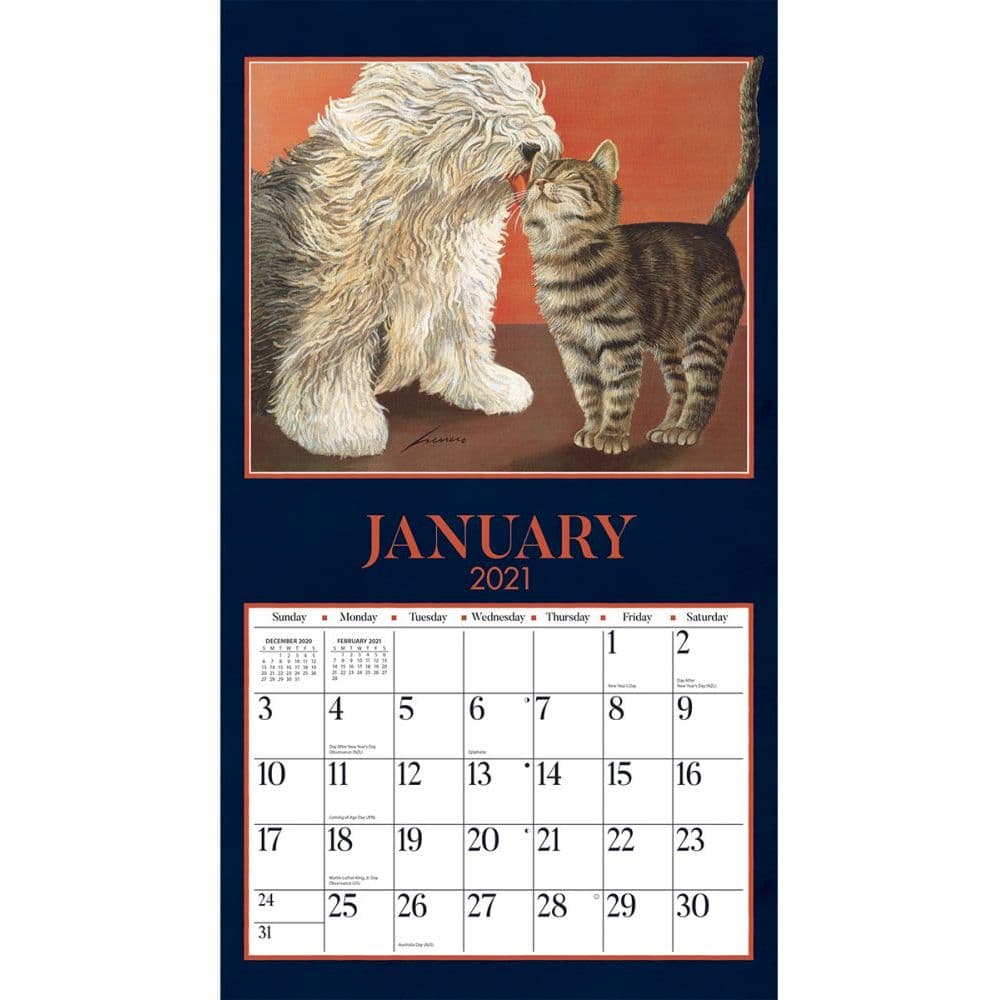 American Cat Wall Calendar - Calendars.com